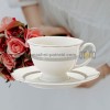 Комплект 2 чаши за чай, капучино с чинийки Elegant Silver